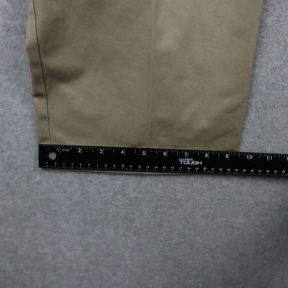 Dockers Pants Mens 46x30 D3 Classic Fit Signature Khaki Straight Leg Pleated Tan